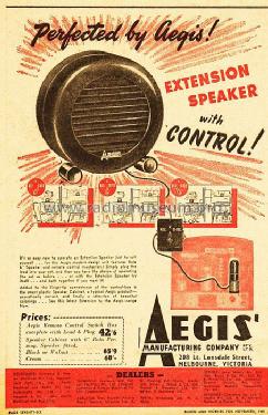 Extension speaker Unk.; Aegis Pty. Ltd; (ID = 702300) Parleur