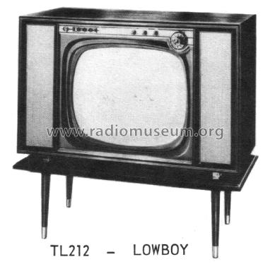 Fairline 110° Series Lowboy TL212; AEI Ekco, Ediswan- (ID = 2052925) Television