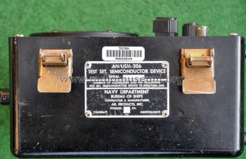 Test Set, Semiconductor Device AN /USM-206; AEL Industries (ID = 1772549) Equipment