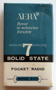 P 70; AERA Rundfunk- und (ID = 1640418) Radio