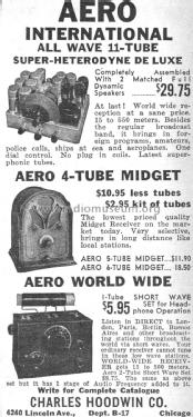 International 4 ; Aero Products Inc.; (ID = 2075722) Radio
