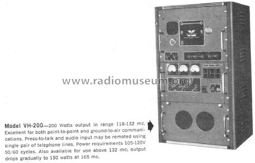Transmitter VH-200; Aerocom - (ID = 2086903) Commercial Tr