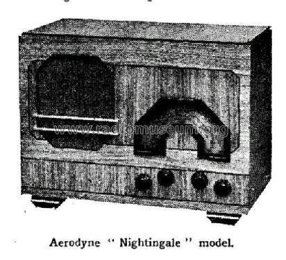 Nightingale 368; Aerodyne Brand, (ID = 2980618) Radio