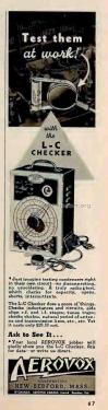 L-C Checker 95; Aerovox Wireless (ID = 2780403) Equipment