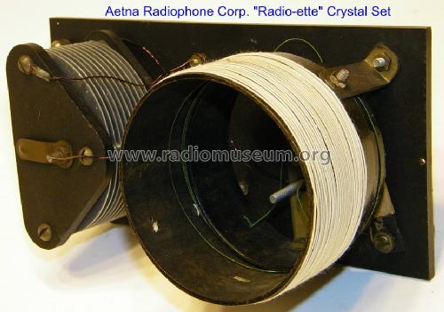 Radio-Ette Crystal Receiver ; Aetna Radiophone (ID = 1380172) Crystal