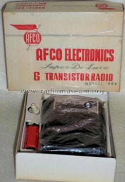 De Luxe - 6 Transistor 604; Afco Electronics, (ID = 1177498) Radio