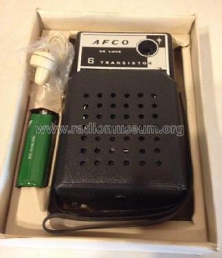 De Luxe - 6 Transistor 604; Afco Electronics, (ID = 1728110) Radio