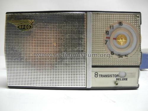 8 Transistor Deluxe ST-88; Afco Electronics, (ID = 2357338) Radio