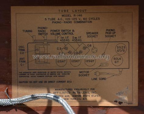 R-146 ; Affiliated Retailers (ID = 2565255) Radio