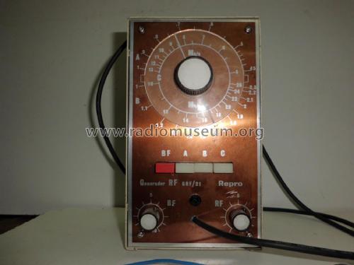 Generador RF GRF/21; Afha España, S.A.; (ID = 1774410) Ausrüstung