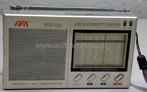 Mini Hi-Fi Sensivity Receiver WE 100; AFK; Hamburg (ID = 2216392) Radio