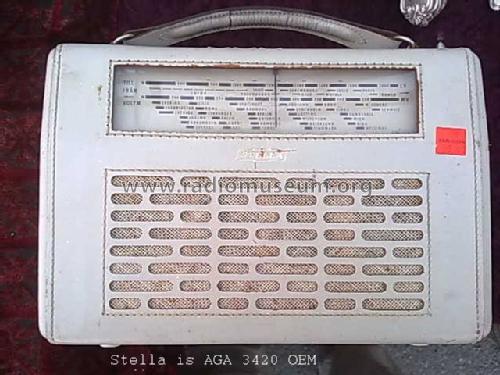 Transistor 3420; AGA and Aga-Baltic (ID = 1047455) Radio