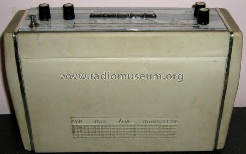 Transistor 3512; AGA and Aga-Baltic (ID = 1273979) Radio