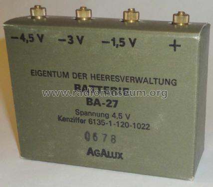 Batterie 4,5 Volt - Gitterbatterie BA-27 6135-1-120-1022; AGALUX (ID = 2595585) Power-S