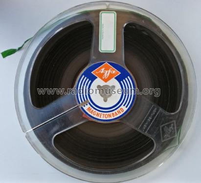 Magnettonband - Tonbandspule - Leerspule, Magnetic Recording Tape - Empty Reel ; AGFA, Leverkusen (ID = 2373212) Diverses