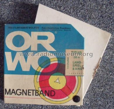 Magnettonband - Magnetic Recording Tape ; AGFA Wolfen, VEB (ID = 1765955) Misc
