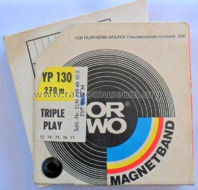 Magnettonband - Magnetic Recording Tape ; AGFA Wolfen, VEB (ID = 2014642) Misc