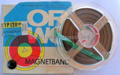 Magnettonband - Magnetic Recording Tape ; AGFA Wolfen, VEB (ID = 2014643) Divers
