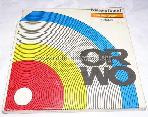 Magnettonband - Magnetic Recording Tape ; AGFA Wolfen, VEB (ID = 2924683) Misc