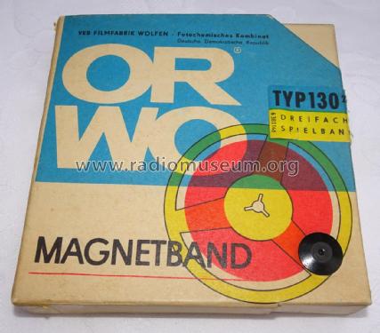 Magnettonband - Magnetic Recording Tape ; AGFA Wolfen, VEB (ID = 2924684) Diversos