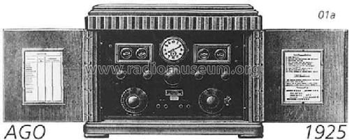 Uhrenradio ; AGO- (ID = 1302) Radio