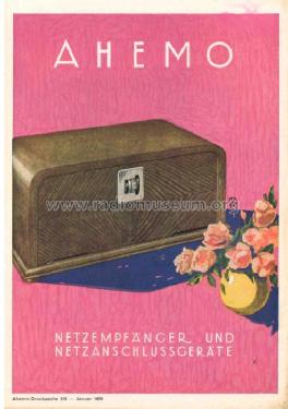 A4 ; Ahemo-Werkstätten; (ID = 71583) Radio