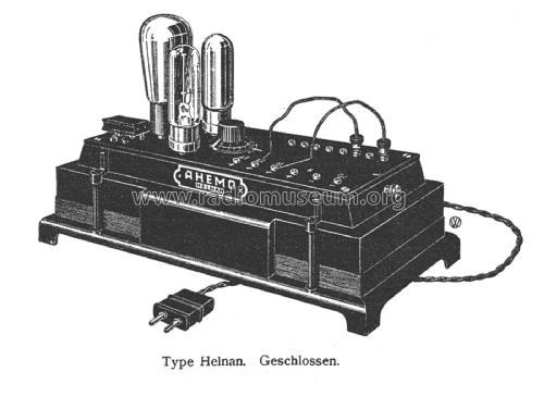 Netzanschlußgerät Helnan; Ahemo-Werkstätten; (ID = 2121250) Power-S