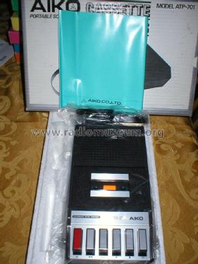 Portable Solid State Cassette Recorder ATP-701; Aiko Denki Sangyo Co (ID = 1187851) Ton-Bild