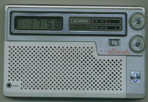 Transistorradio mit Uhr TCR-80FM; Aimor Electric Works (ID = 704655) Radio