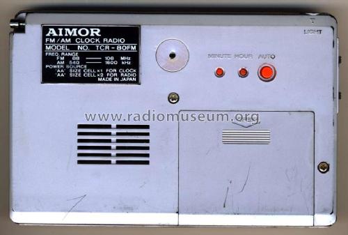 Transistorradio mit Uhr TCR-80FM; Aimor Electric Works (ID = 704656) Radio