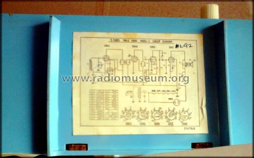 5 Tubes Table Radio Model 1; Aimor Electric Works (ID = 1552750) Radio