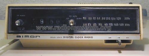 Solid State Digital Clock Radio AD-2100; Aimor Electric Works (ID = 1509335) Radio