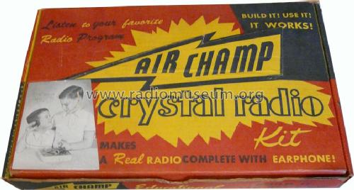 Crystal Radio Construction Kit ; Air Champ Sales Co.; (ID = 1071561) Kit