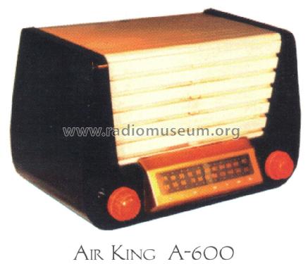 A600 'Duchess' ; Air King Products Co (ID = 1466783) Radio