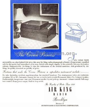 Crown Princess ; Air King Products Co (ID = 1157722) Radio