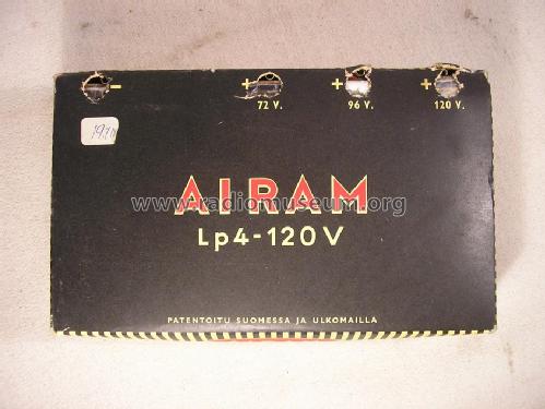 LP-4-120V; Airam, Oy, AB; (ID = 1271291) Strom-V