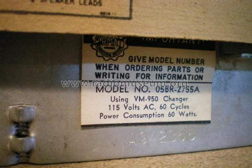 Airline 05BR-2755A; Montgomery Ward & Co (ID = 1994185) Radio