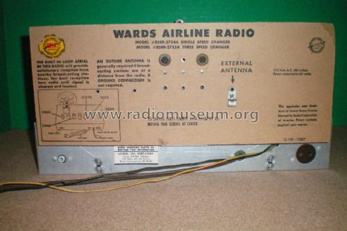 Airline 05BR-2755A; Montgomery Ward & Co (ID = 1994188) Radio