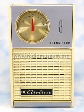 Airline 8 Transistor GEN-1228A; Montgomery Ward & Co (ID = 2327330) Radio