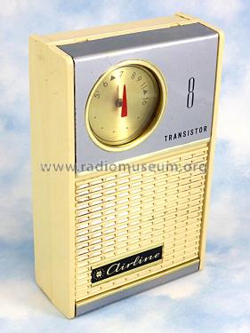 Airline 8 Transistor GEN-1228A; Montgomery Ward & Co (ID = 2327332) Radio