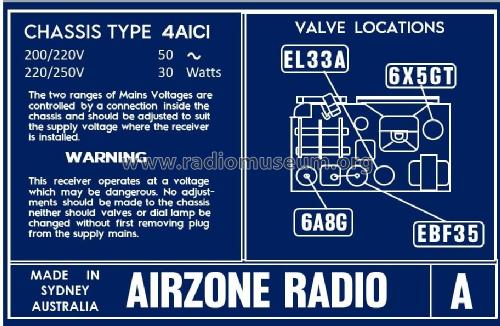 A101 Ch= 4A1C1; Airzone 1931 Ltd.; (ID = 2776347) Radio