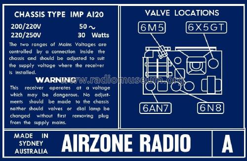 Imp A120; Airzone 1931 Ltd.; (ID = 2776876) Radio