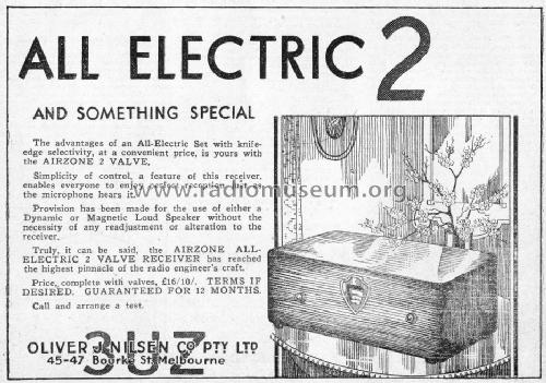 All Electric 2 ; Airzone 1931 Ltd.; (ID = 2038533) Radio