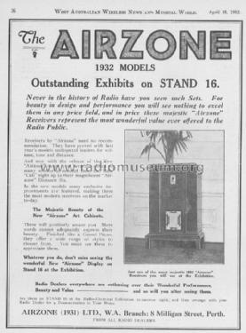 Highboy 330R; Airzone 1931 Ltd.; (ID = 1570300) Radio