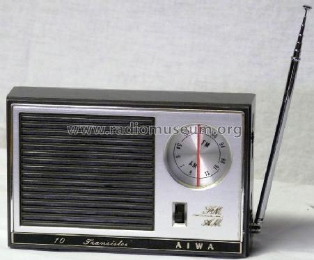 FM/AM 10 Transistor AR-118; Aiwa Co. Ltd.; Tokyo (ID = 688005) Radio