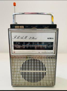 FM-AM 2 Band 10 Transistors ; Aiwa Co. Ltd.; Tokyo (ID = 2647446) Radio