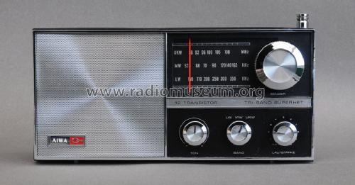 12 Transistor Tri-Band Superhet AR-162 LV; Aiwa Co. Ltd.; Tokyo (ID = 784217) Radio