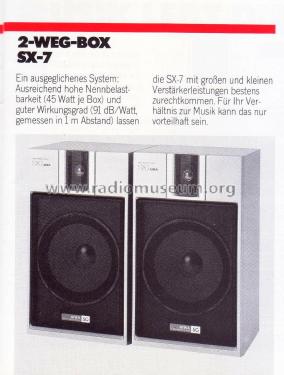 2-Way Speaker System SX-7; Aiwa Co. Ltd.; Tokyo (ID = 2146776) Speaker-P