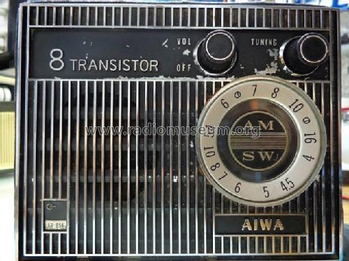 8 Transistor AR 854; Aiwa Co. Ltd.; Tokyo (ID = 1703545) Radio