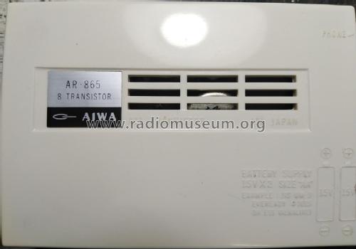 8 Transistor Pocketable Solid State Radio AR-865; Aiwa Co. Ltd.; Tokyo (ID = 2611039) Radio